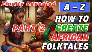 Complete Tutorial About How To Create African Folktales Stories For Your Faceless Youtube PART 2 [upl. by Nnednarb]