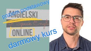 Darmowy kurs angielskiego poziom A1 lekcje video YouTube 2xtydzień [upl. by Norad587]