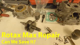 Saving a Blown Rotax Max 2 Stroke Engine [upl. by Eiliab]