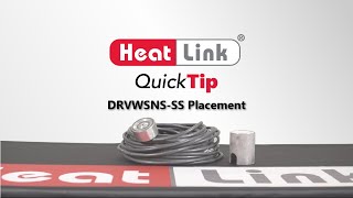 HeatLink Quick Tip  Driveway Sensor Placement [upl. by Ihculo902]