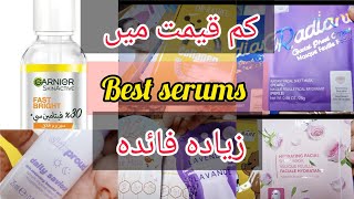 Best serums range for all skin types  must have serums review in urduhindi [upl. by Mosi]