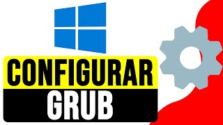 CONFIGURAR GRUB para Arrancar WINDOWS por Defecto 2024  Editar GRUB en Linux [upl. by Adnuhsed]