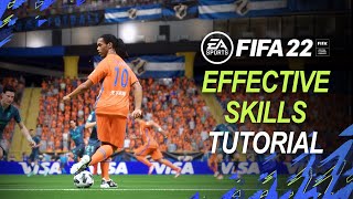 FIFA 22 TOP 5 SKILL MOVES TO USE IN FUT 22 Tutorial [upl. by Nurat]