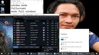 cara mengatur layar point blank window mode fullscreen  mode full window [upl. by Eadith]