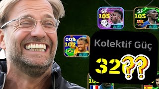 TAKİPÇİMİN İNANILMAZ KOLEKTİF GÜCÜ  EFOOTBALL 2025 MOBİLE [upl. by Rfinnej]