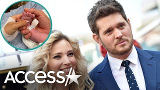 Michael Bublé amp Wife Luisana Lopilato Welcome 4th Child Cielo Yoli Rose [upl. by Annovaj]