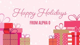 Happy Holidays from Alpha Omicron Pi [upl. by Warms]