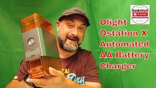 DuBEnG Fully Automated AA Battery Charging and Management  Olight Ostation X Supercharger  EPIC [upl. by Quintin603]