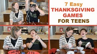 7 Best Thanksgiving Party Games for Teens  Family Fun Every Day [upl. by Drofub]