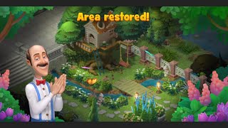 Gardenscapes  New Area restored [upl. by Medor]