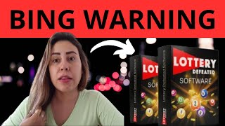 LOTTERY DEFEATER SOFTWARE⛔️BIG WARNING ⛔️LOTTERY DEFEATER REVIEW⛔️LOTTERY DEFEATER [upl. by Welbie674]