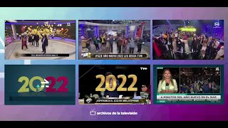 Así la TV Chilena esperó el Año Nuevo 2022 [upl. by Kial]