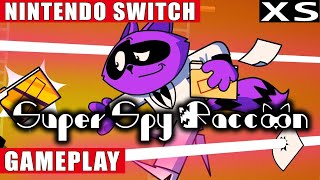 Super Spy Raccoon Nintendo Switch Gameplay [upl. by Renick473]