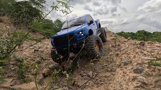 Ford Raptor F150 Cragsman Scale 18 RC Crawler 4x4 OFFROAD [upl. by Tacita]