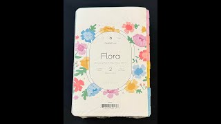 Franklin Planner Flora Filler Review [upl. by Keemahs43]