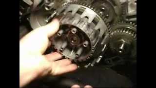 Yamaha XT600E clutch repleacement Tutorial [upl. by Nylear999]