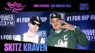 sKitz Kraven Backstage Interview At Rolling Loud With Power 106 amp DJ Wavy [upl. by Enimisaj]