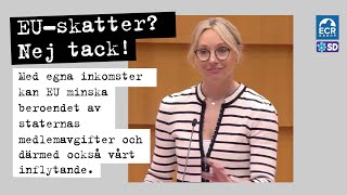 Nej till att ge EU beskattningsrätt [upl. by Jeffcott]