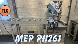 Mep PH 261 Bandzaag Bandsäge Säge Maschine Bandsaw Sawing Machine [upl. by Verada402]