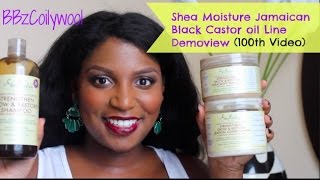 Shea Moisture Jamaican Black Castor Oil Strengthen Grow and Restore Line [upl. by Friedland985]