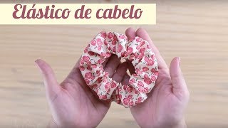 DIY ELÁSTICO DE CABELO FÁCIL [upl. by Nosretep]