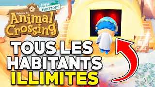 MEILLEUR GUIDE COMMENT AVOIR TOUS LES HABITANTS  CAMPING SECRET🏕️ ANIMAL CROSSING NEW HORIZONS FR [upl. by Yv]