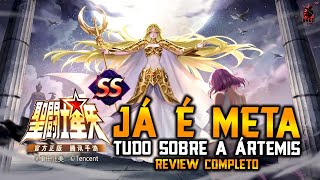 REVIEW ÁRTEMIS TUDO SOBRE A NOVA SS DO GAME SKILLS COSMOS E HABILIDADES Saint Seiya Awakening [upl. by Bork]