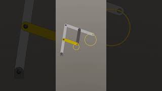 Pantograph Mechanism Mechanical Movement Part 58 mechanicalmechanism animation [upl. by Poyssick]