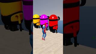 GTA 5 Water Ragdolls  SPIDERMAN JumpsFails Euphoria Physics spiderman euphoriaphysics Ep 102 [upl. by Roswald]