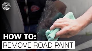 How To Remove Road Paint Splatter  Chemical Guys [upl. by Arihaz]