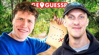 GRUS spiller GEOGUESSR men Får Ikke Lov å Bevege Seg [upl. by Fasano]