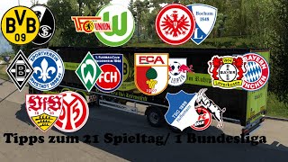 Meine bundesliga tipps zum 21Spieltag 2023 2024 [upl. by Ternan829]