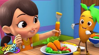 Canción de verduras  Poemas para niños  Educación  Kids TV Español Latino  Dibujos animados [upl. by Adamski]