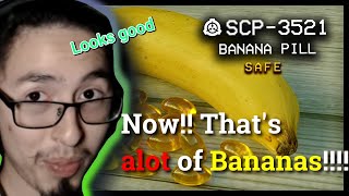 Reaction to SCP3521  Banana Pill by dado  Safe  Food SCP  TheVolgun Group REACTION [upl. by Calle]