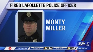 Fired Lafollette Police officer wants job back [upl. by Sherye]