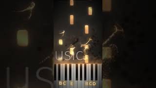 COD Zombies Theme piano tutorial cod callofduty callofdutyzombiesmemes blackopszombiesmemes [upl. by Surad981]