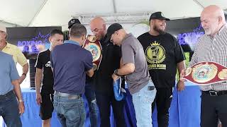 WBO x Boxing Bullies arreglan gimnasio de Fajardo [upl. by Bibbye]