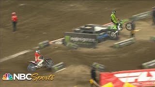 Supercross Round 4 in Anaheim  EXTENDED HIGHLIGHTS  12922  Motorsports on NBC [upl. by Eltrym592]