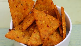 Crispy Snacks recipe  15 days Storable snacks  Evening snacks recipe  Tea Time snacks recipe [upl. by Accber266]