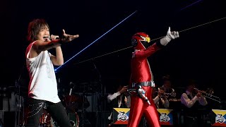 염신전대 고온저 OP 타카하시 히데유키高橋秀幸 슈퍼전대 32탄 Engine Sentai GOONGER 오프닝 LIVE 파워레인저 엔진포스 [upl. by Lesly]