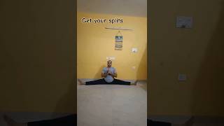 Get your splits । Middle split training । Get the splits split mobility flexibility shorts [upl. by Ytte474]