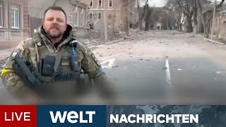 KRIEG IN DER UKRAINE Häuserkampf in Mariupol – Odessa erwartet Angriff vom Meer  WELT Newsstream [upl. by Delsman477]