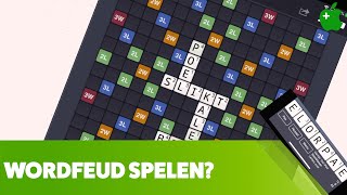 Wordfeud spelen op de iPhone en iPad een uitleg [upl. by Askwith680]