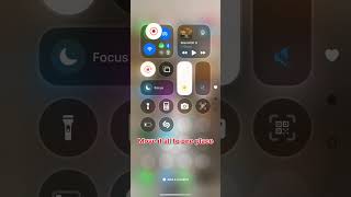 How to bring back old control center after ios 181 update iphone controlcenter [upl. by Intyrb]