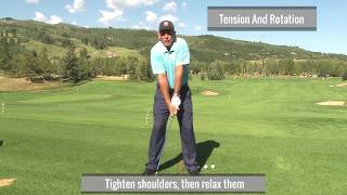 Malaska Golf  Video Swing Analysis  Full Swing Drills  Tension and Rotation Tips [upl. by Ecydnarb645]