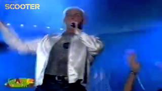 Scooter  Rebel Yell Live In Chart Attack 1996 HD [upl. by Amando]