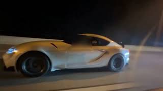 Shelby GT500 VS Big Turbo Supra CRAZIEST STREET RACE  Lamborghini STO amp Boosted Mustangs [upl. by Camel]