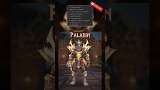 TRANSMOGS  Paladin quotZandalari Lightbringerquot worldofwarcraft transmogs dragonflight [upl. by Martelli]