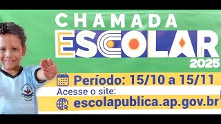 Chamada Escolar Unificada continua para interessados em estudar nas escolas de Macapá e Santana [upl. by Loydie]