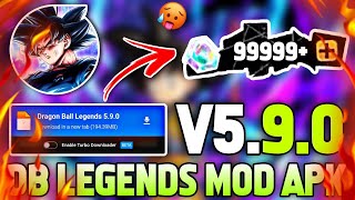 Dragon Ball Legends Mod Apk v590  Dragon Ball Legends Mod Menu 2024 [upl. by Maples268]